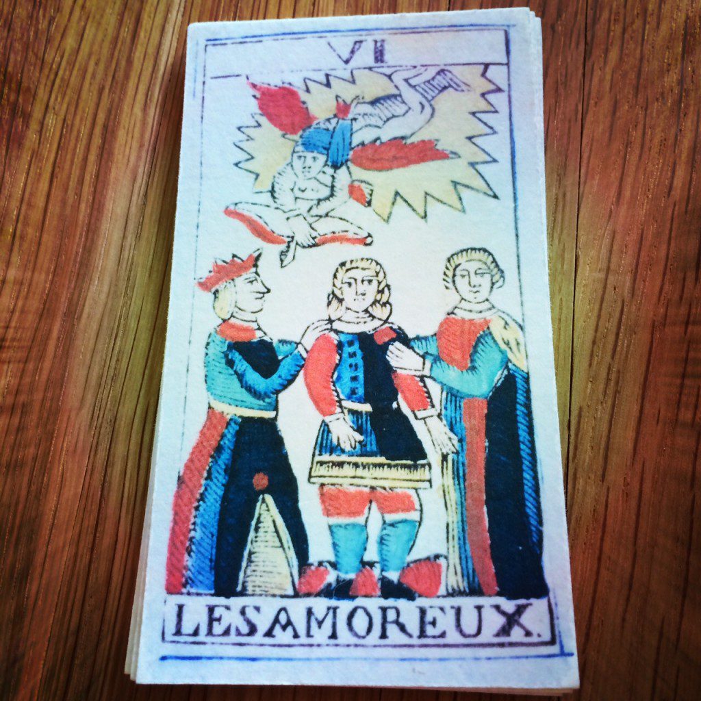 Carolus Zoya Marseille Tarot ca. 1790 | Facsimile after the original in K. Frank Jensen Collection (Photo: Camelia Elias)