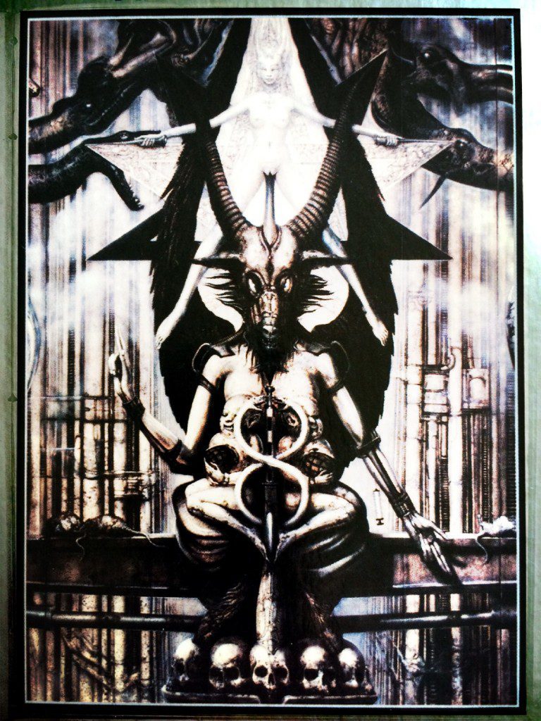 Baphomet: Tarot of the Underworld by Akron and Giger, 2010 (Photo: Camelia Elias)