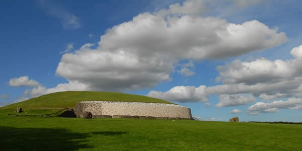 a barrow mound