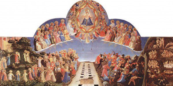 Last Judgement, Fra Angelico, panel painting, 1387 or 1395