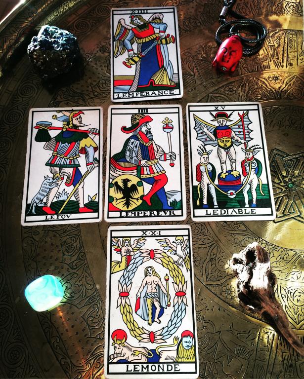 Marseille Tarot by Jean Noblet, 1650, reconstructed by Jean-Claude Flornoy (Photo: Camelia Elias)