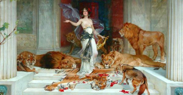 "Circe" by Wright Barker.  From WikiMedia.  