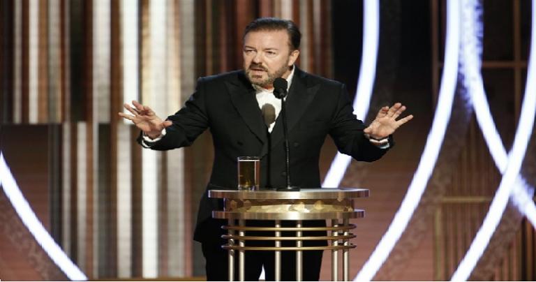 Comedian Ricky Gervais and Costly Grace