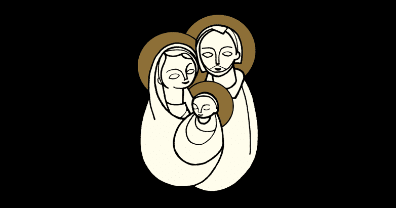 The Needy God-Baby Jesus with Mary and Joseph in a Wholly Human Holy Family