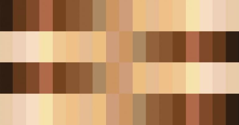 Spectrum of Human Skin Colors