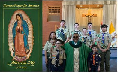 Nation's 250th Birthday Brings Scouts Together in Prayer