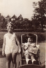 My mom on the left