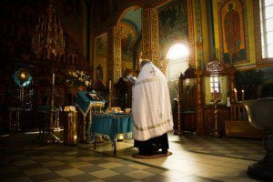 Orthodox church interior