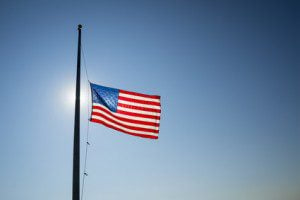 Half-staff patriotic