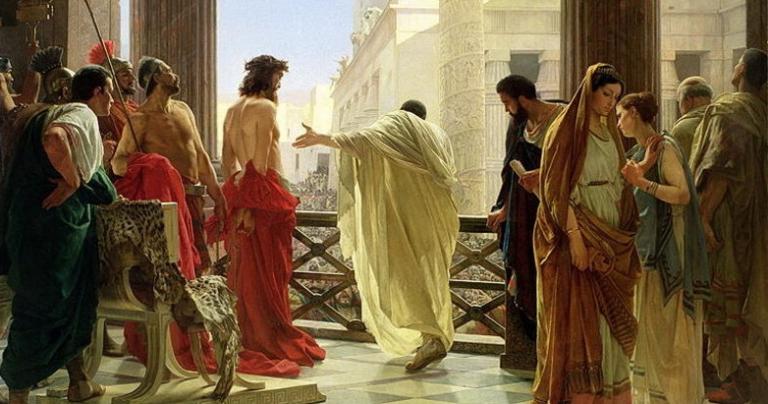Pontius Pilate as “Every Man” Avellina Balestri photo pic