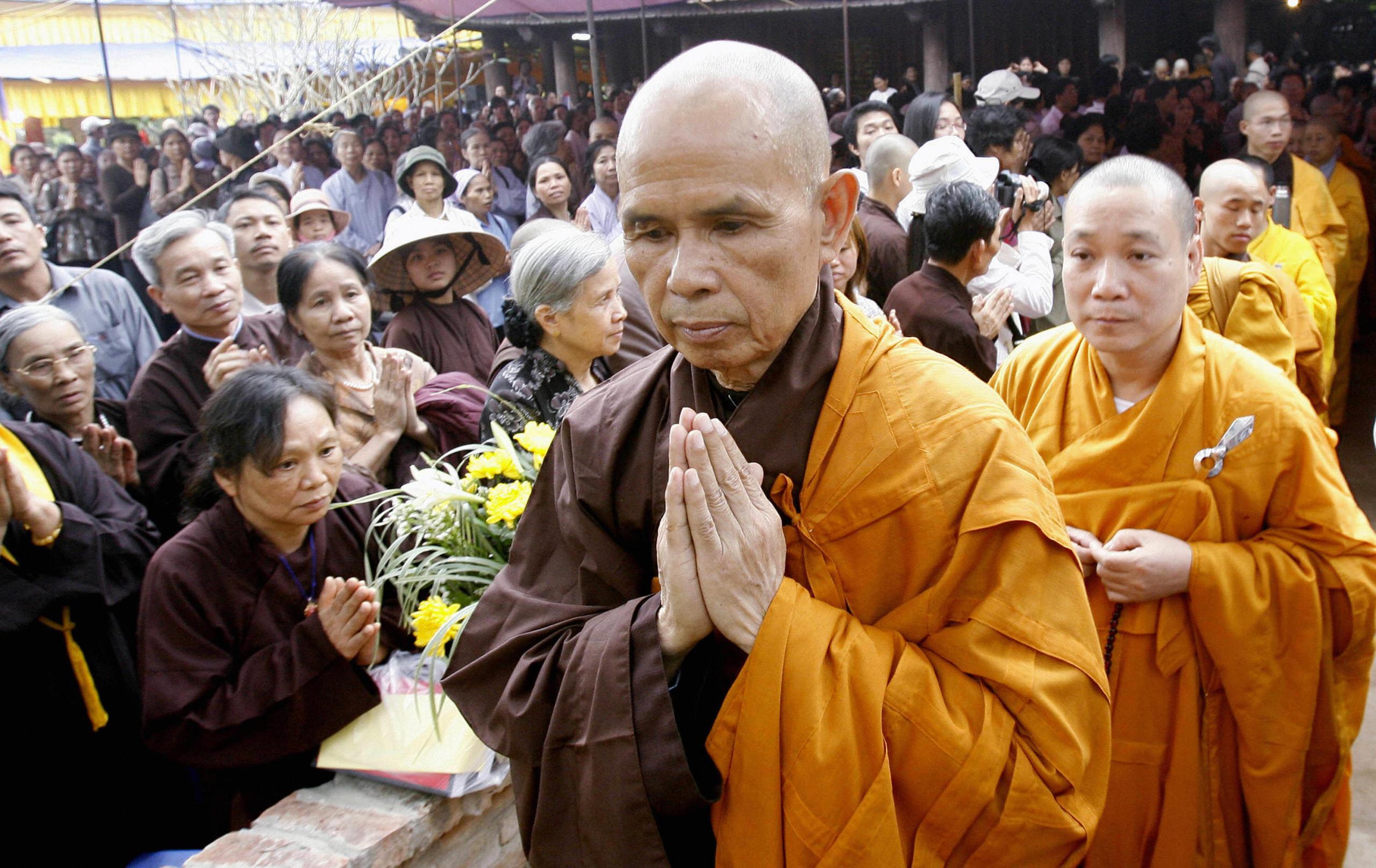 Thich Nhat Hanh, Who Worked For Decades To Teach Mindfulness ...