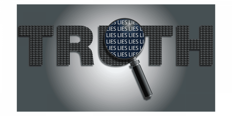 When we deny the truth, even for comfort, we end up living in lies.