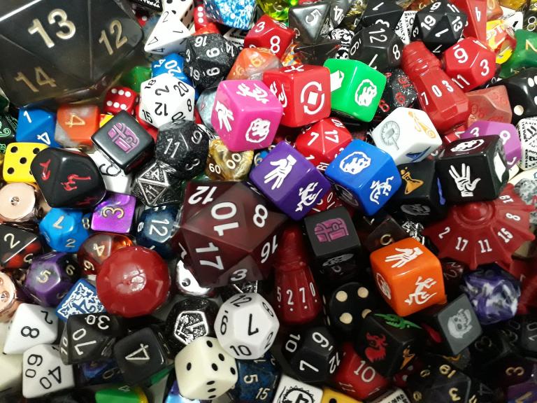 Dice are not only fun, they are also valid tools for spellcasting and divination!