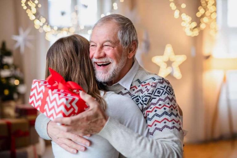 What gift-wrapped grandpas and Grinch-inspired breakfasts remind us about the real meaning of our Christmas traditions
