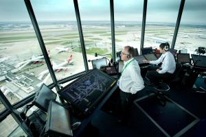 Is God choreographing cat puke like some kind of cosmic air traffic controller? ("Inside Heathrow Air Traffic Control Tower" by NATS - UK air traffic control is licensed under CC BY-NC-ND 2.0.)