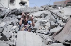 by Mohammed Ibrahim (@mohammed_ibrahim_mi) Gaza is full of children and rubble - an estimated 1,500 are under the rubble.
