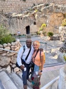 Abe and Rachel in Holy Land