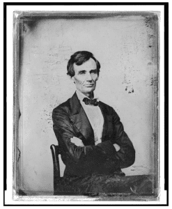 Lincoln when he gave First Inaugural Address, "not enemies but friends."