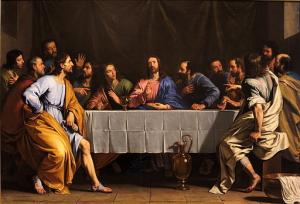Christ gives apostles an extra layer of strength at the Last Supper