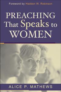 book cover to Preaching that Speaks to Women