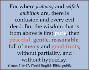 James 3: 16-17 wisdom from above by Martin LaBar on Flickr