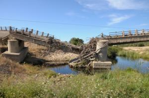 Unattributed image of decayed bridge on PXHere