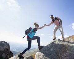 Shenandoah National Park Helping Hand on Old Rag Image by Katy Cain on Flickr