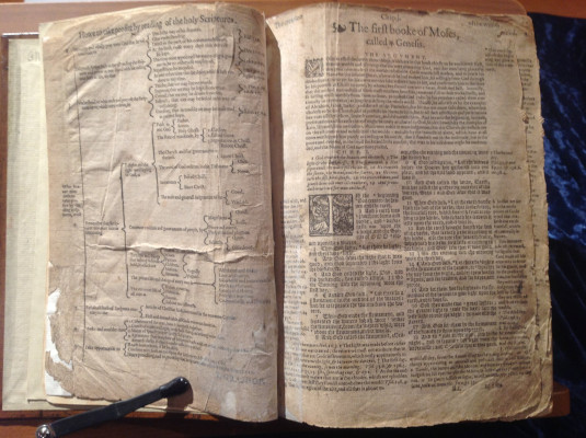 Geneva Bible 1758 on Wikimedia