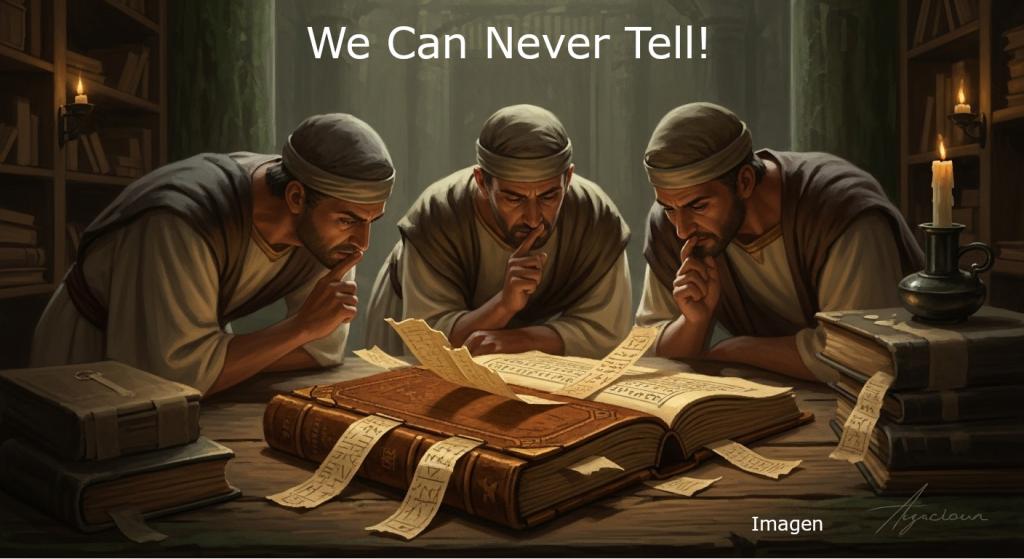 Secrets. Image by Imagen AI from prompts by Dorian Scott Cole.