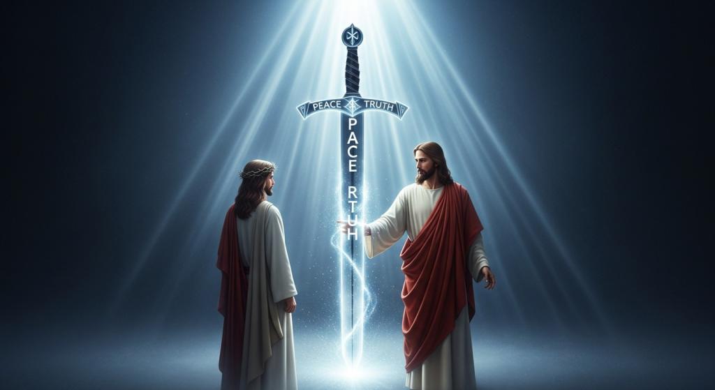 Sword of Peace through Truth by Gemini
