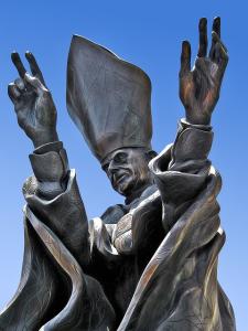 Statue Of The Pope.