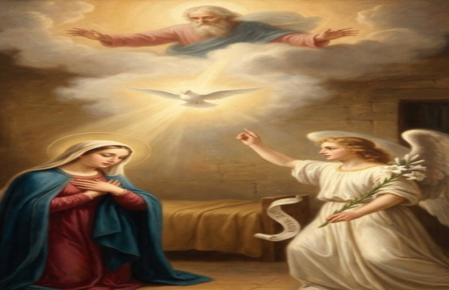 Catholicism. Incarnation. Holy Trinity.