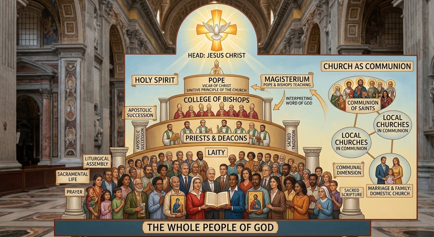 Faith. God. Catholicism.