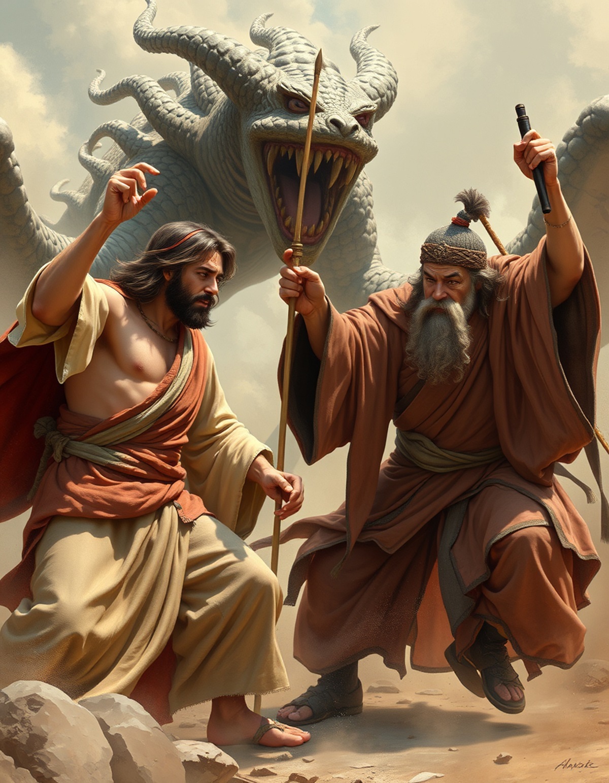 Jesus & Lao Tzu Defeat the Monster FOMO