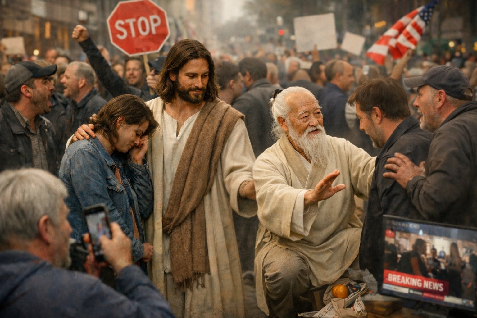 Jesus & Lao Tzu: The Difference Between Power and Strength