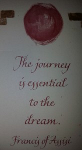 The journey is essential