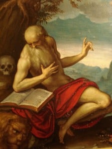 ST. JEROME by Palma Giovane [Public domain or Public domain], via Wikimedia Commons