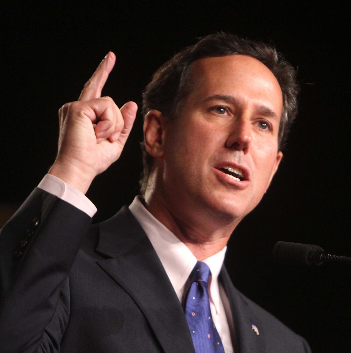 Santorum’s Speaking…. No, He’s Not… Yes, He Is! | Kathy Schiffer