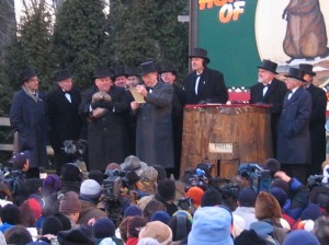 Groundhog Day 2005, taken by Aaron Silvers (Wikimedia Commons)