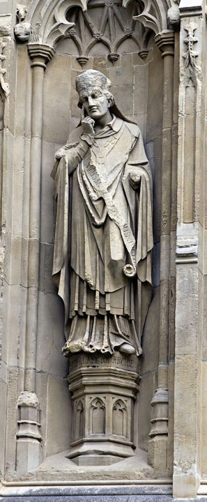 Statue of Stephen Langton outside of Canterbury Cathedral -  By Ealdgyth (Own work) [CC BY-SA 3.0 (http://creativecommons.org/licenses/by-sa/3.0)], via Wikimedia Commons