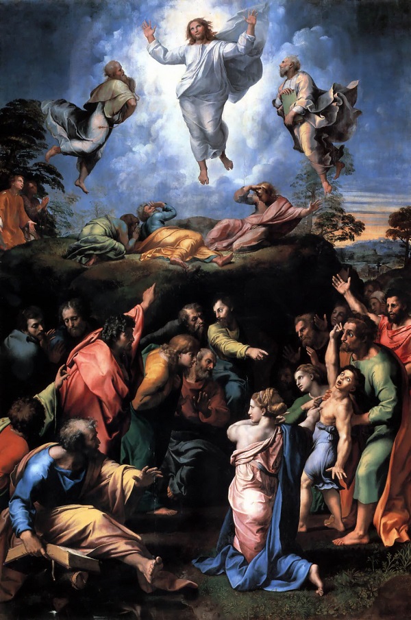 Transfiguration by Raphael (This work is in the public domain.)