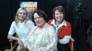 With Kate Bosworth (L) and Eva Piper (R)