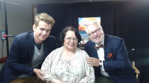 My visit with Hayden Christensen (L) and Don Piper (R)