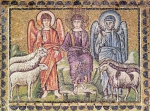 The Parable of the Good Shepherd Separating the Sheep from the Goats