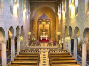 St Mary and St Alphege, Bath, England - one of the churches that inspired the new Our Lady of the Rosary in Greenville, SC