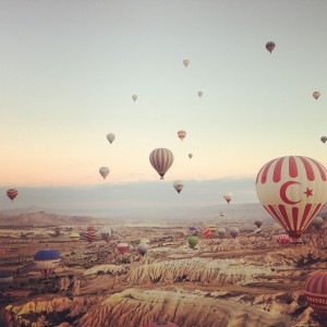Balloon Flight Over Cappadocia
