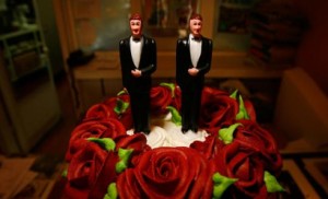 gay wedding cake
