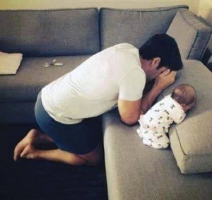 Baby-praying
