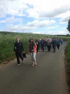 Walking Barefoot in Walsingham