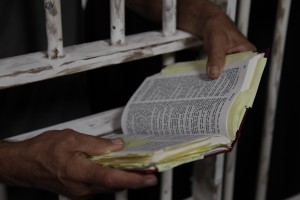 bible in jail